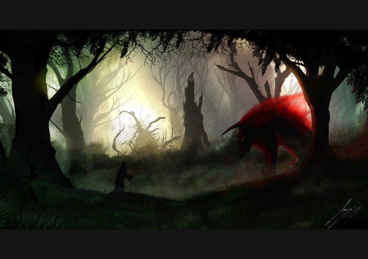 Forest of the Fire Wolves - TubularNiko